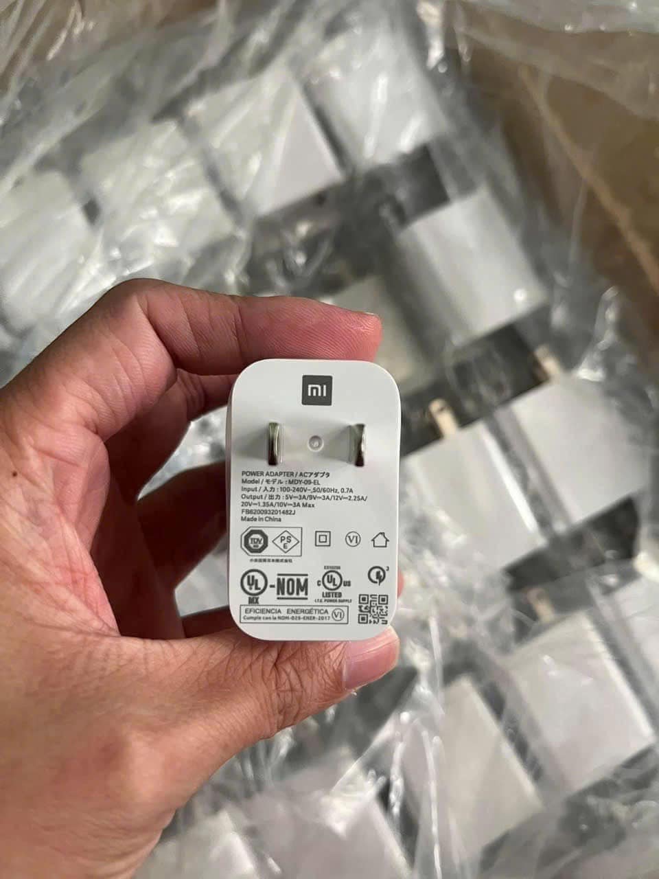 Combo Xiaomi 30w + Cable type C