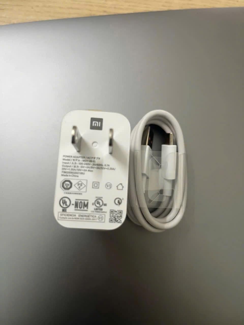 Combo Xiaomi 30w + Cable type C