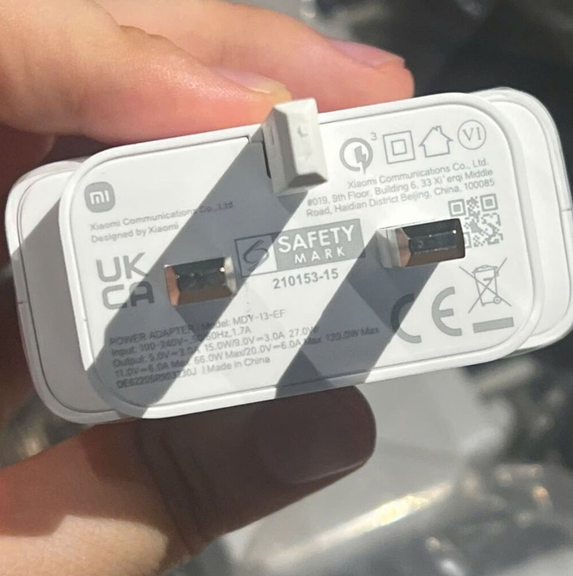 Combo Xiaomi 120w + Cable type C